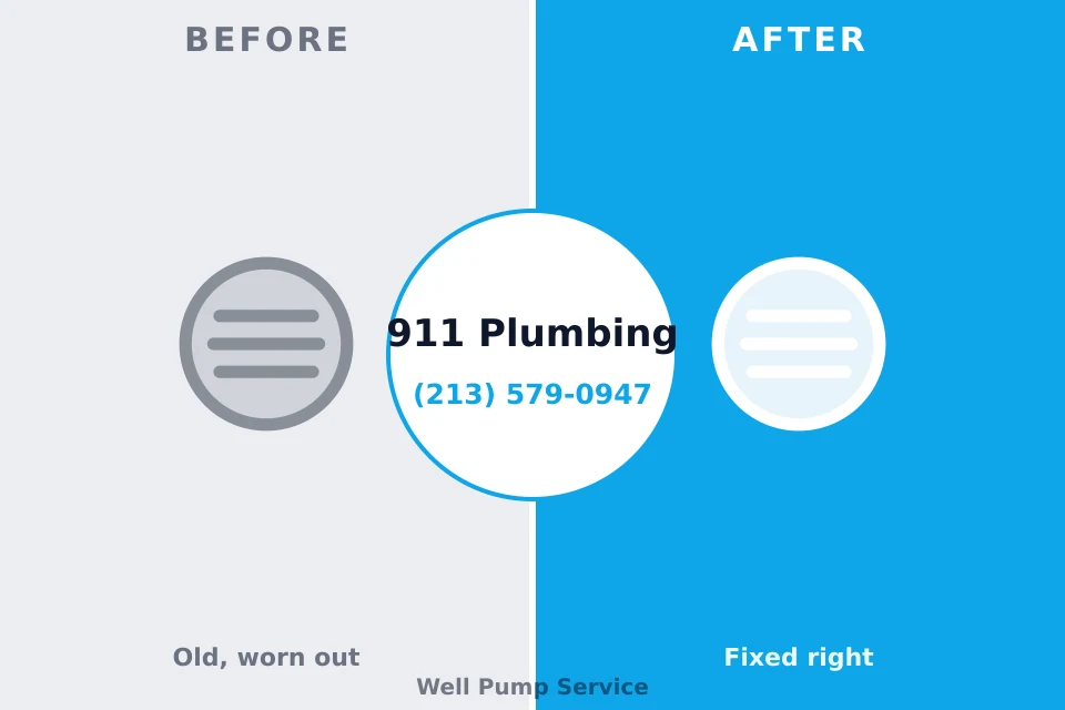 Before and after: plumbing company Central Park, WA
